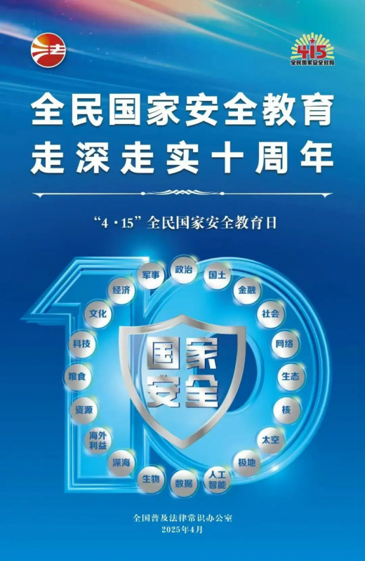 415全民國(guó)家安全教育日 | 全民國(guó)家安全教育，走深走實(shí)十周年